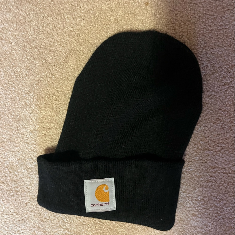 Carhartt Black Knit Beanie